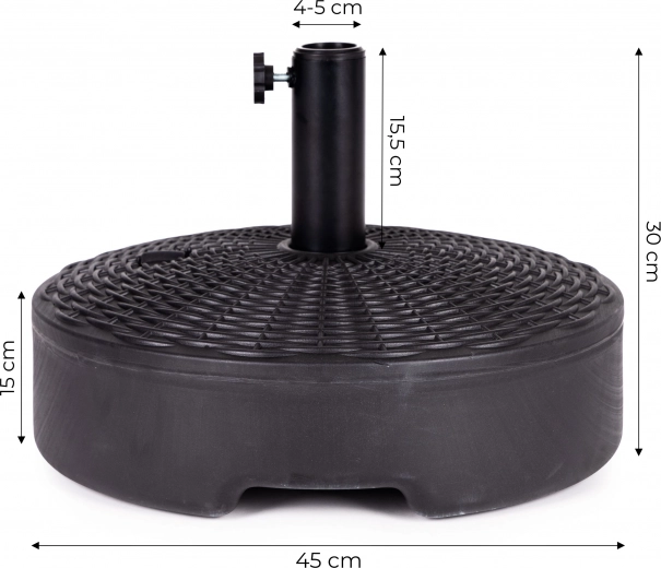 Лесно пълнене с вода за стабилност