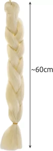 Дължина 60 см за креативни прически