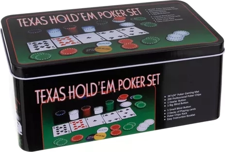 Пълно оборудване за TEXAS HOLD’EM