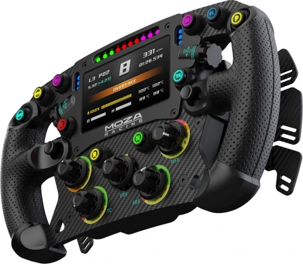 Full control with RGB LEDs and smart UI