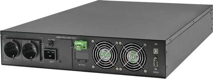 Интелигентно управление: LCD, SNMP, RS‑232 и EPO