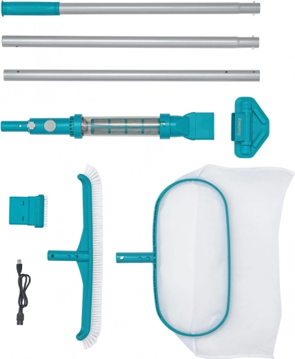 Complete set with interchangeable attachments
