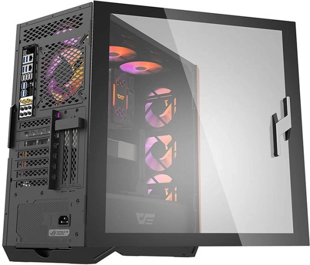 Прозрачен страничен панел от закалено стъкло