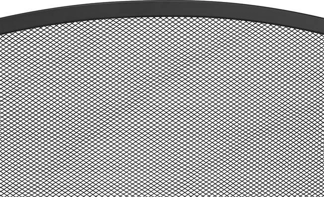 Издръжлива стоманена мрежа и матово черно