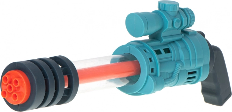 Pump mechanism for nonstop action