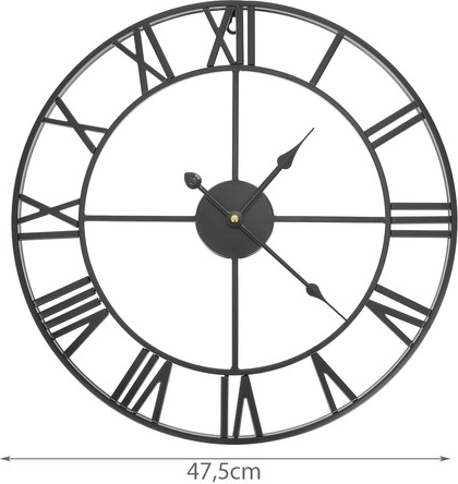 Голям диаметър 47 cm за отлична четливост