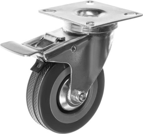 Голяма товароносимост с гумени колела