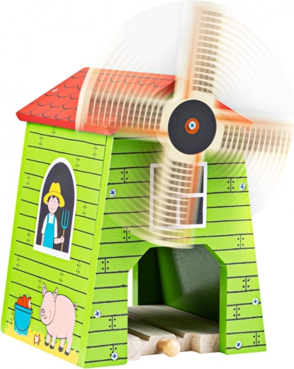 Interactive moving blades