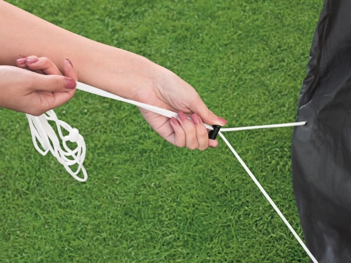 Сигурно закрепване с помощта на шнурове