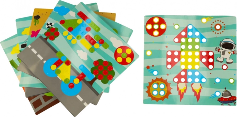 Mosaic board and templates