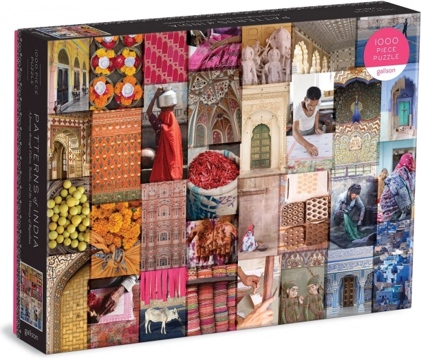 Amazing collage of cultural motifs