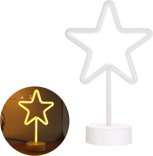 LED светлина с неонов вид