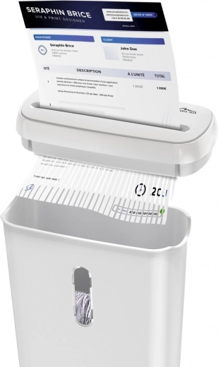 Compact design with bin window