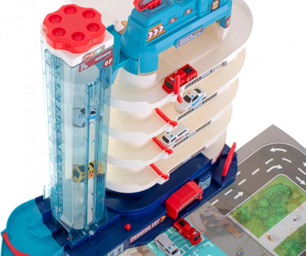 Електрически асансьор със светлини