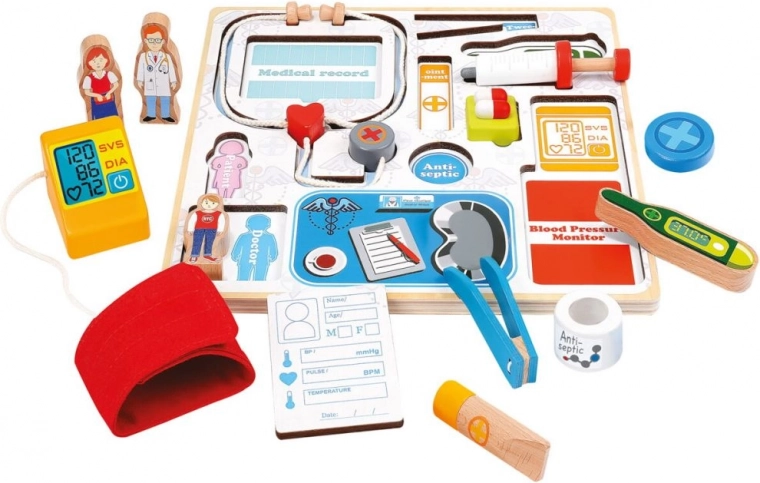 Learning through play with medical tools