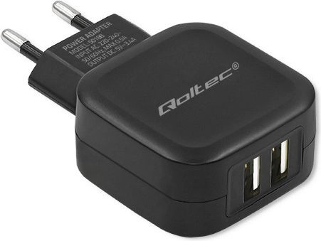 Dual USB ports for simultaneous charging