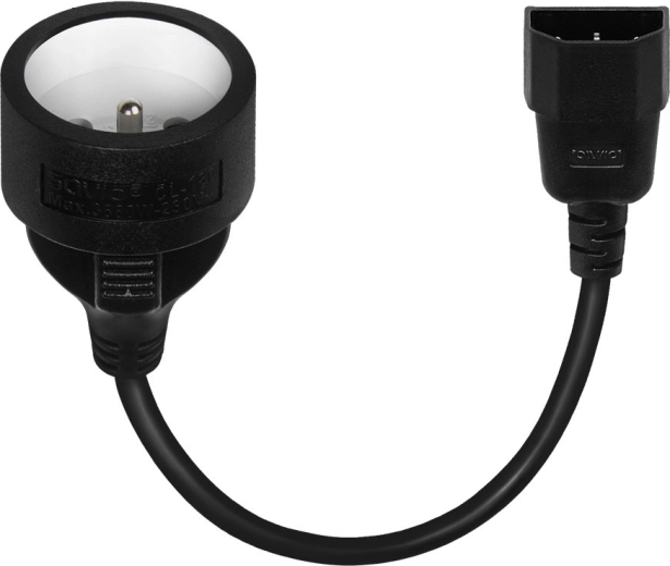 Compact 15 cm length for tidy wiring