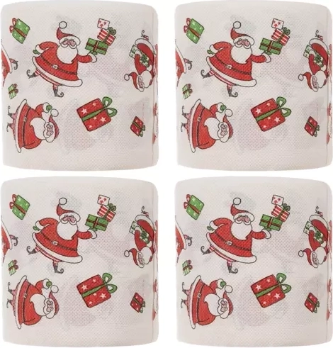 Практична опаковка от 4 ролки за целите празници