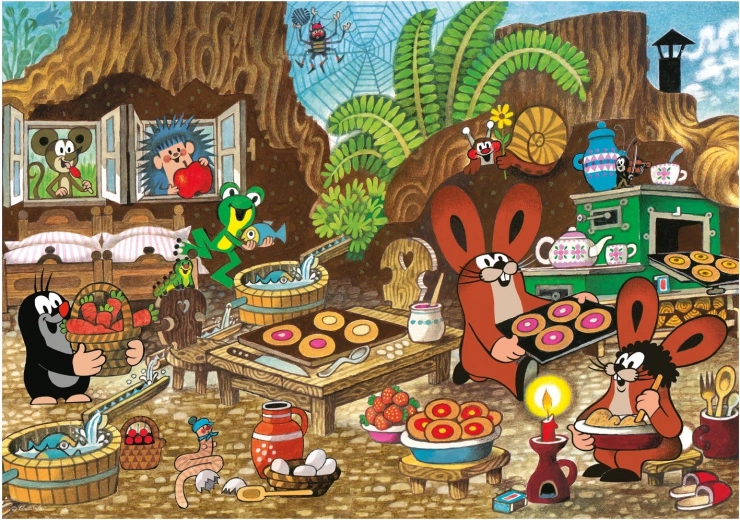 Вълшебният свят на Къртек в кухнята