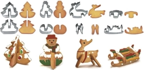 Създавайте впечатляващи 3D коледни бисквитки