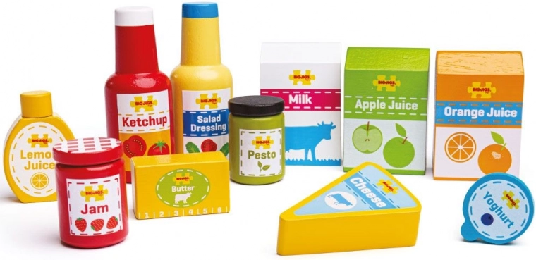 Реалистично изглеждащи храни за кухничка и магазинче