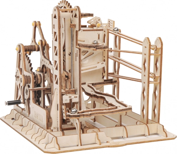 Manual drive and smooth marble movement