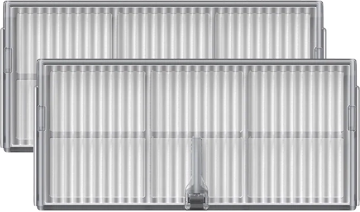 Optimized pleated surface