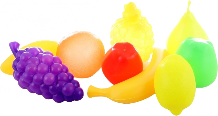 Пъстри и реалистични форми на плодове