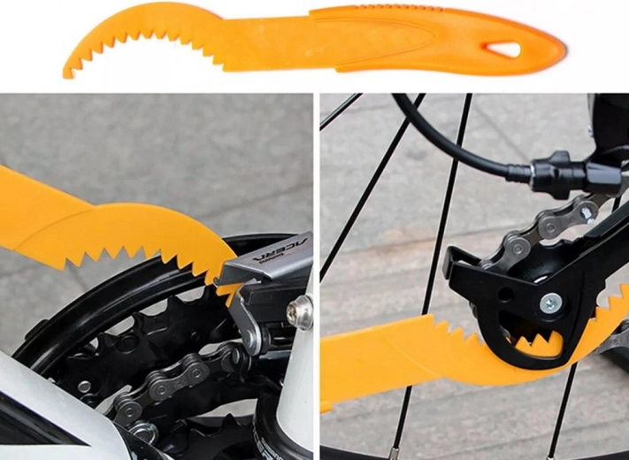 Чиста верига и касета без усилие