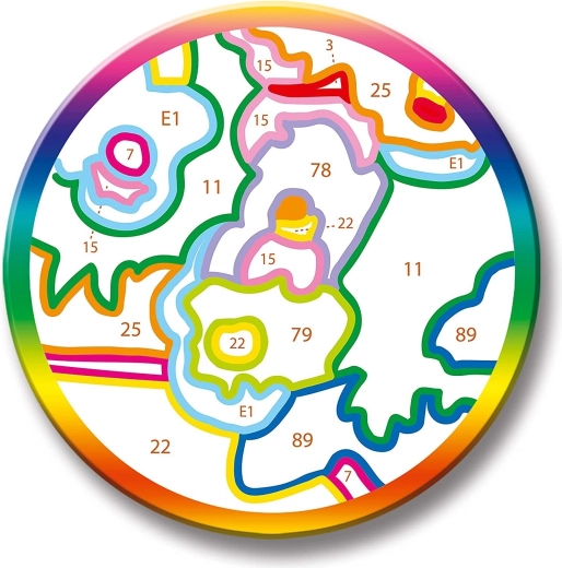 Лесно оцветяване по номера