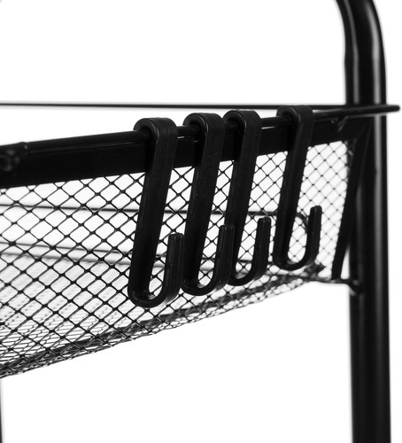 Подвижен благодарение на колела, безопасен с всички спирачки и куки