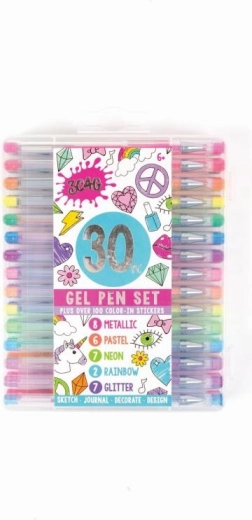 Includes colorful stickers
