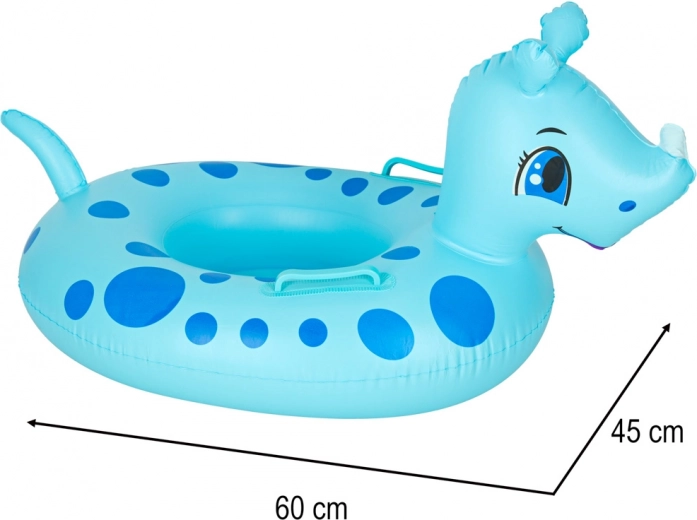 Сладък носорог, който забавлява децата