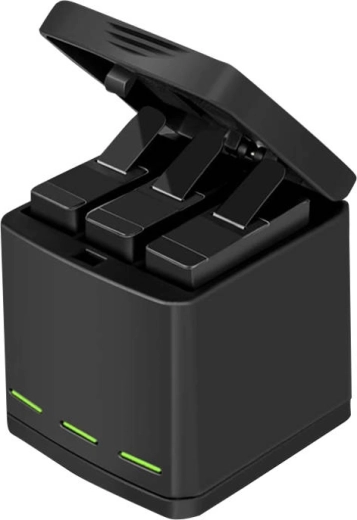 Efficient charging of three batteries
