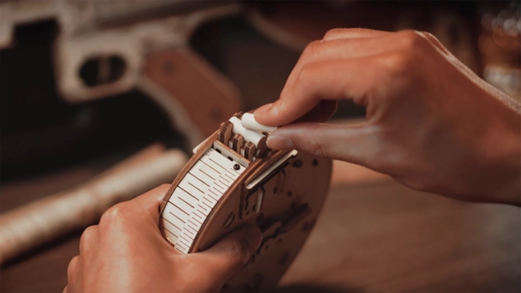 Precise laser cutting and easy assembly