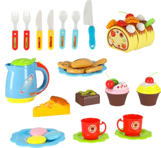 Богат комплект от 80 части за чаено парти