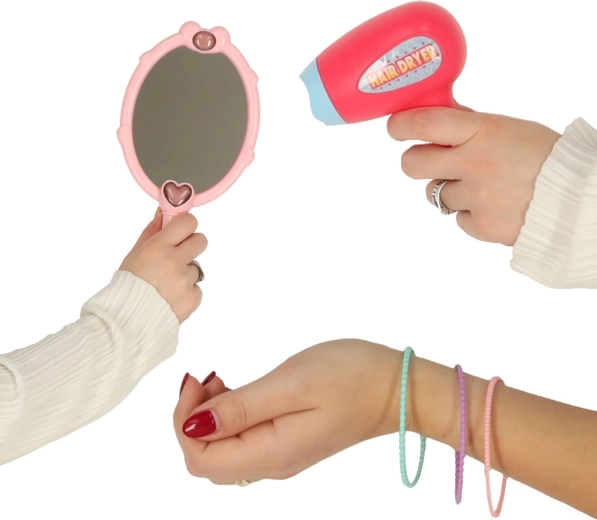 Лек „сешоар“ и огледалце за ролеви игри