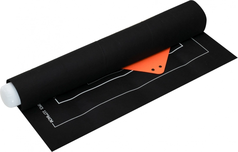 Надуваем тубус за бързо прибиране