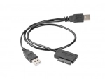 USB адаптер с захранване на кабела -> SATA Slim SSD (13 пина)