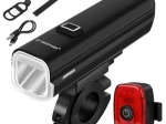 Trizand LED велосипедна светлина 1000 lm USB-C с powerbank (предна + задна)