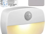 Izoxis wireless LED night light with PIR motion sensor