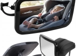 Car mirror for monitoring a child in a rear-facing car seat - 1 piece