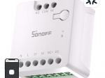 Умен Wi‑Fi превключвател SONOFF MINI‑D с поддръжка на MATTER (AC/DC 12–48 V, безпотенциален)