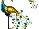 Solar garden peacock lamp Gardlov