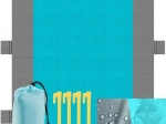 XXL Beach and Picnic Blanket 208 × 208 cm Trizand - 1 pc