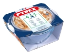 Pyrex round baking dish with lid 3 l