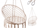 Висяща люлка тип щъркелово гнездо ecru 80 см
