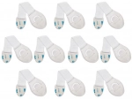 Children’s safety lock for cabinets and drawers, white (set of 10 pcs)