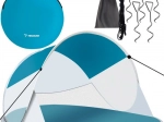 Pop-up self-erecting beach tent Trizand 190 × 120 × 90 cm