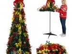 Foldable artificial Christmas tree Ruhhy with decorations 180 cm - 1 piece